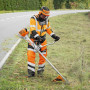 Veilig werken met de bosmaaier